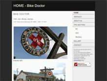 Tablet Screenshot of bikedoctormissoula.com